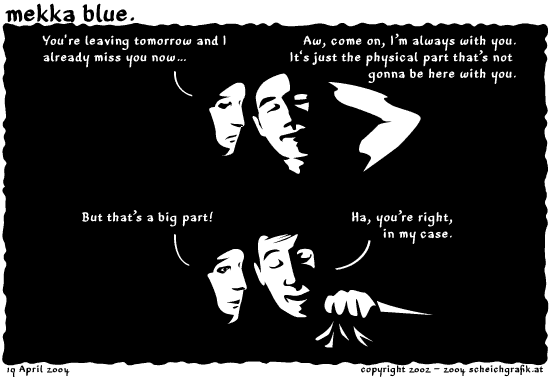 Bedtime conversations.