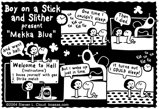 Guest strip by Steven L. Cloud. Guest strip by Steven L. Cloud.