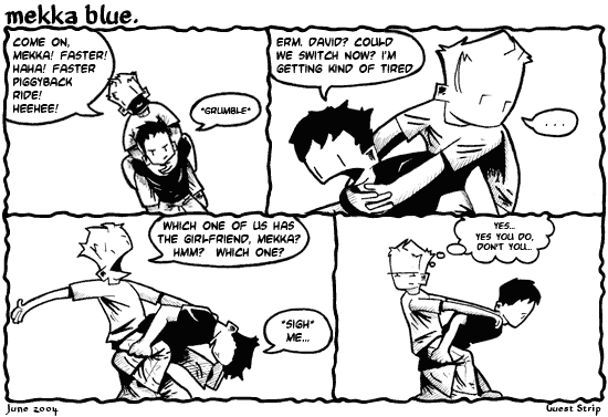 Guest strip by David Twomey.