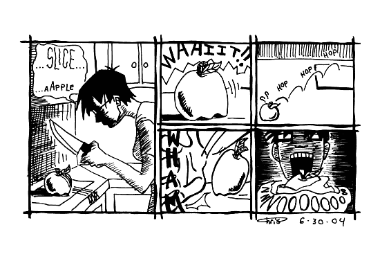 Guest strip by Christine Lee. Guest strip by Christine Lee.