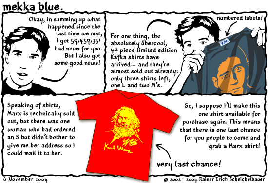 Bad news and good news.