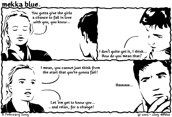 Andie’s pep talk, part two.