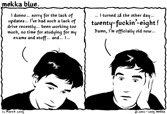 Twenty-fuckin’-eight. Twenty-fuckin’-eight.