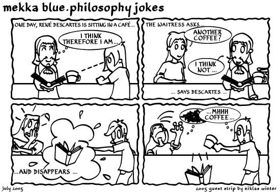 Guest strip by Niklas Winter.