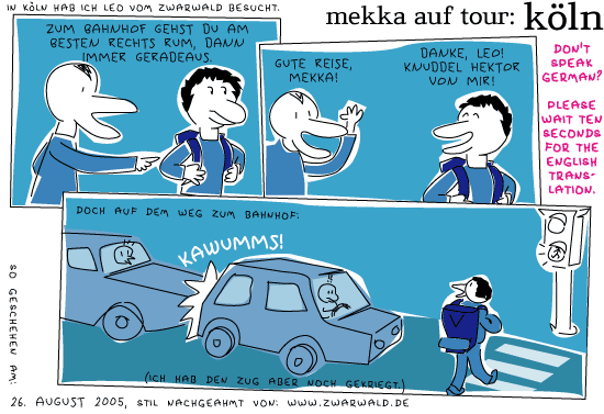 mekka on tour: Cologne mekka on tour: Cologne