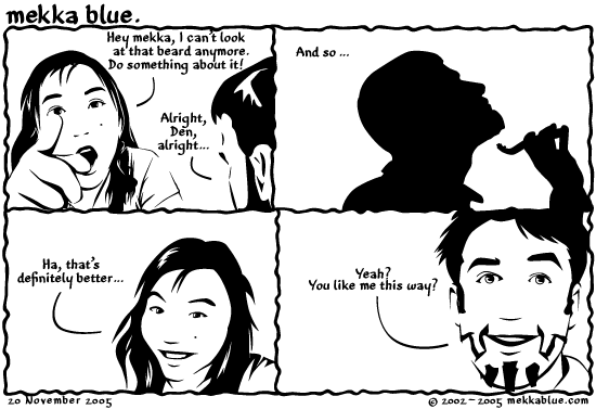 Things men will do …