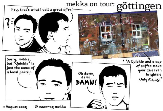 mekka on tour: Göttingen mekka on tour: Göttingen