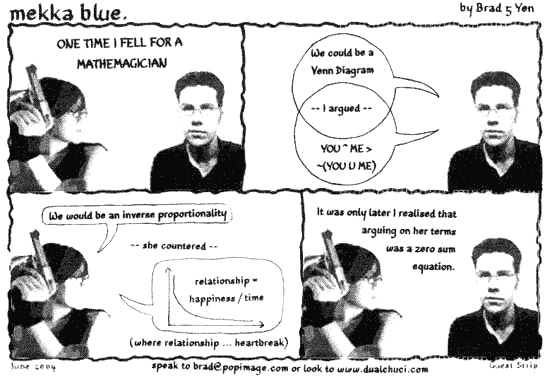 Guest strip by Brad 5 Yen. 