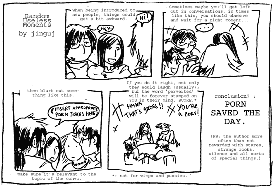 Guest strip by JinguJ. 