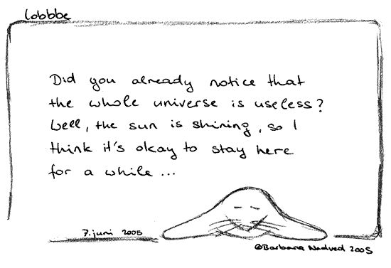 Guest strip by Barbara Nedved. 