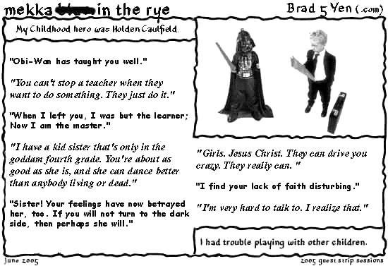 Guest strip by Brad 5 Yen.   