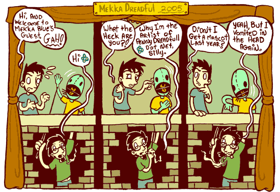 Guest strip by Dan Hernandez. Guest strip by Dan Hernandez.