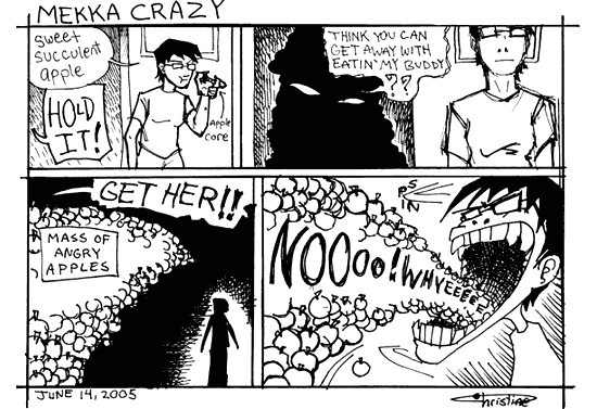 Guest strip by Christine Lee. 