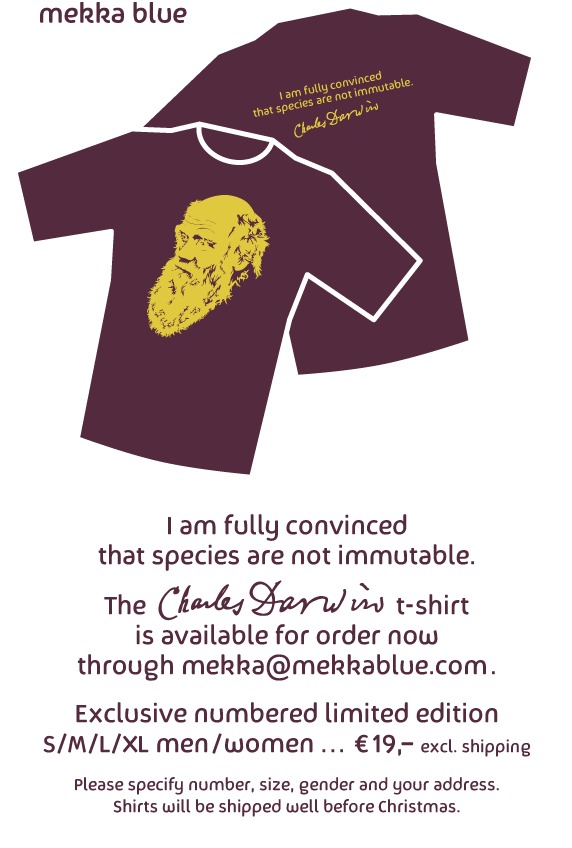 Charles Darwin t-shirt Charles Darwin t-shirt