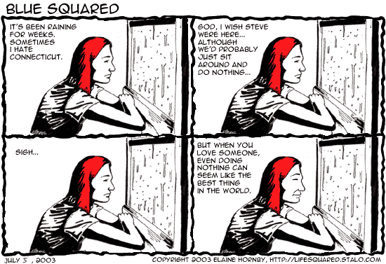 Guest strip by Elaine Hornby. Guest strip by Elaine Hornby.