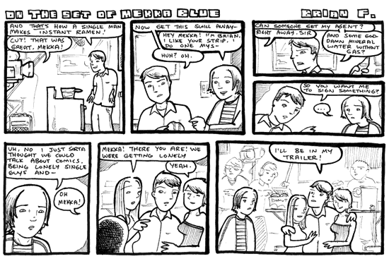 Guest strip by Brian Fukushima. Guest strip by Brian Fukushima.
