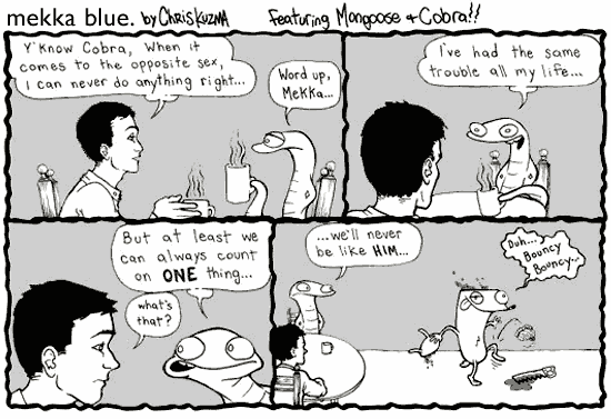 Guest strip by Chris Kuzma. Guest strip by Chris Kuzma.